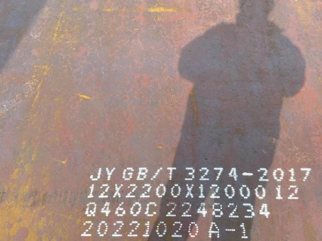 崖城镇Q460高强钢板